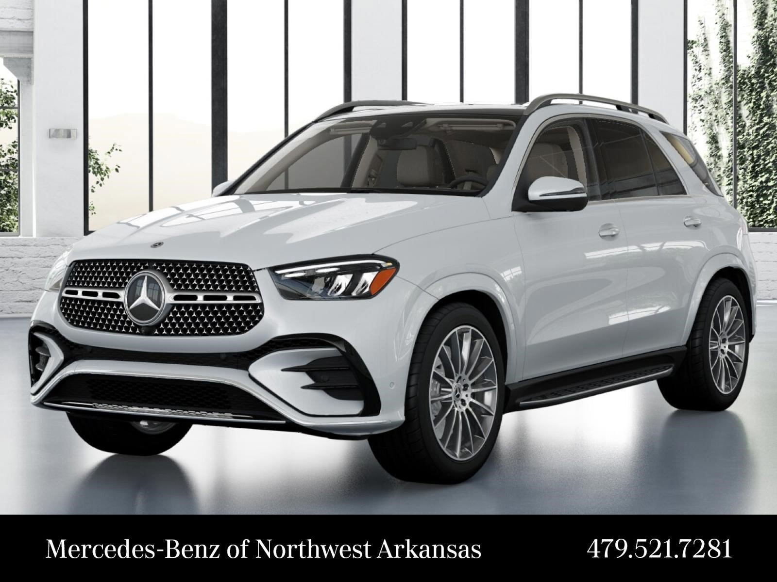 Certified Used 2026 Moonlight White Mercedes-Benz GLE 450 image 1