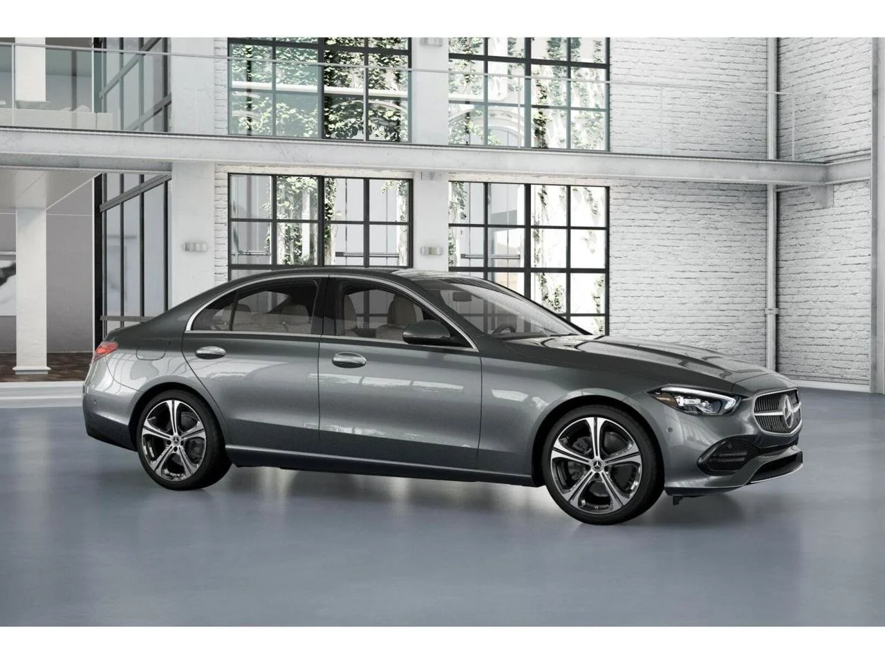 New 2026 Selenite Grey Metallic Mercedes-Benz C 300 image 13