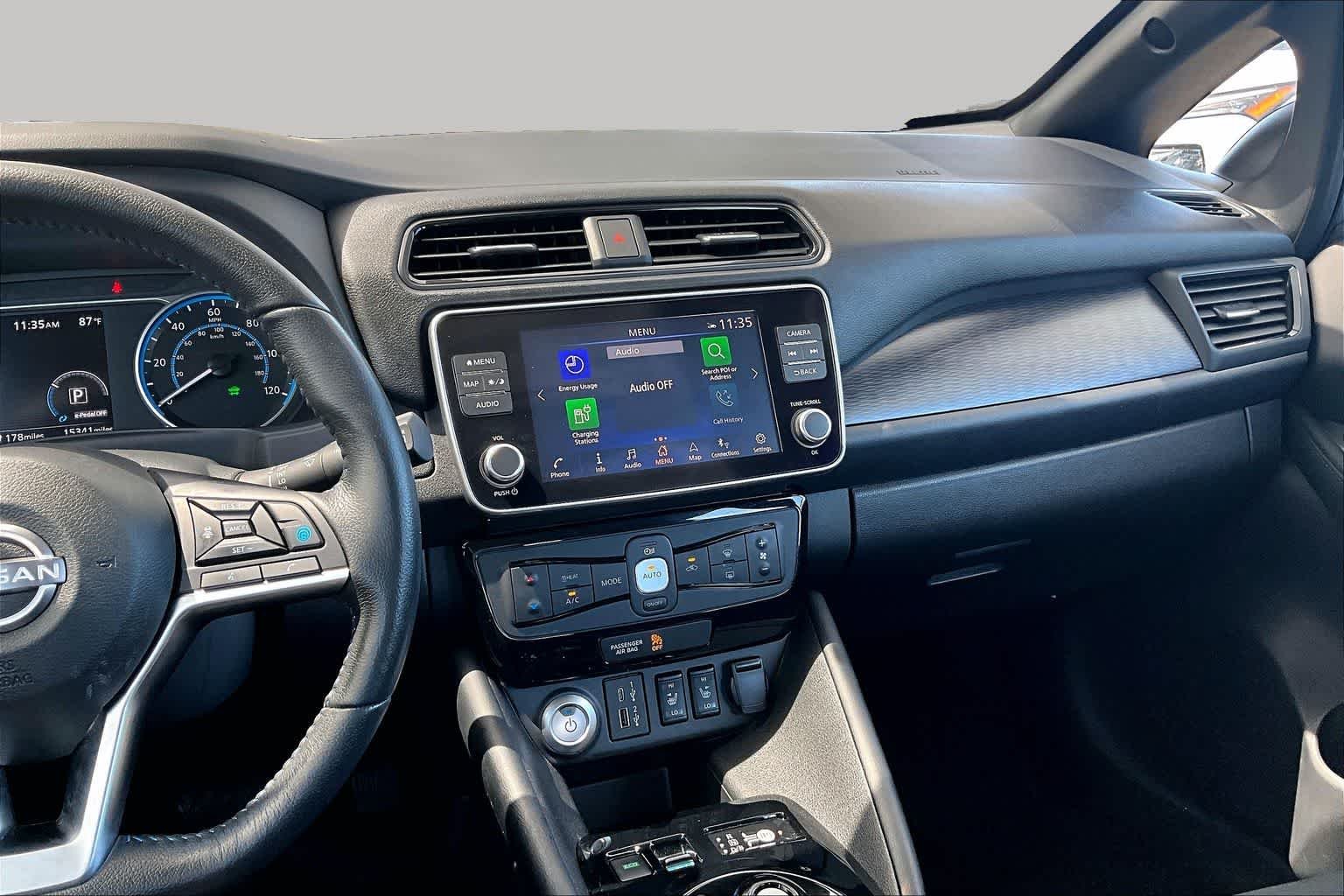 Used 2025 Super Black Nissan SV PLUS image 6
