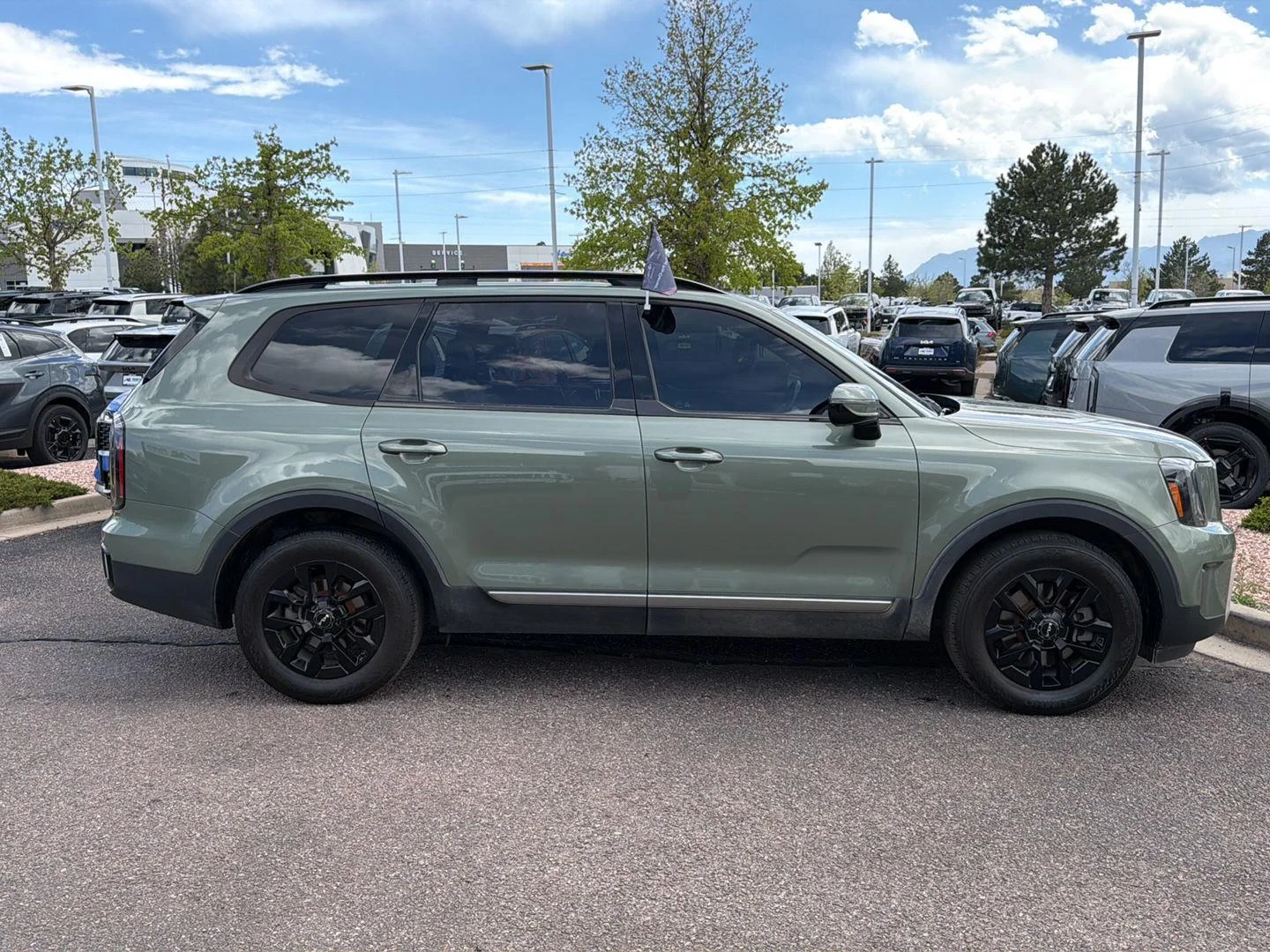 Used 2023 Jungle Green Kia SX-Prestige X-Pro image 4
