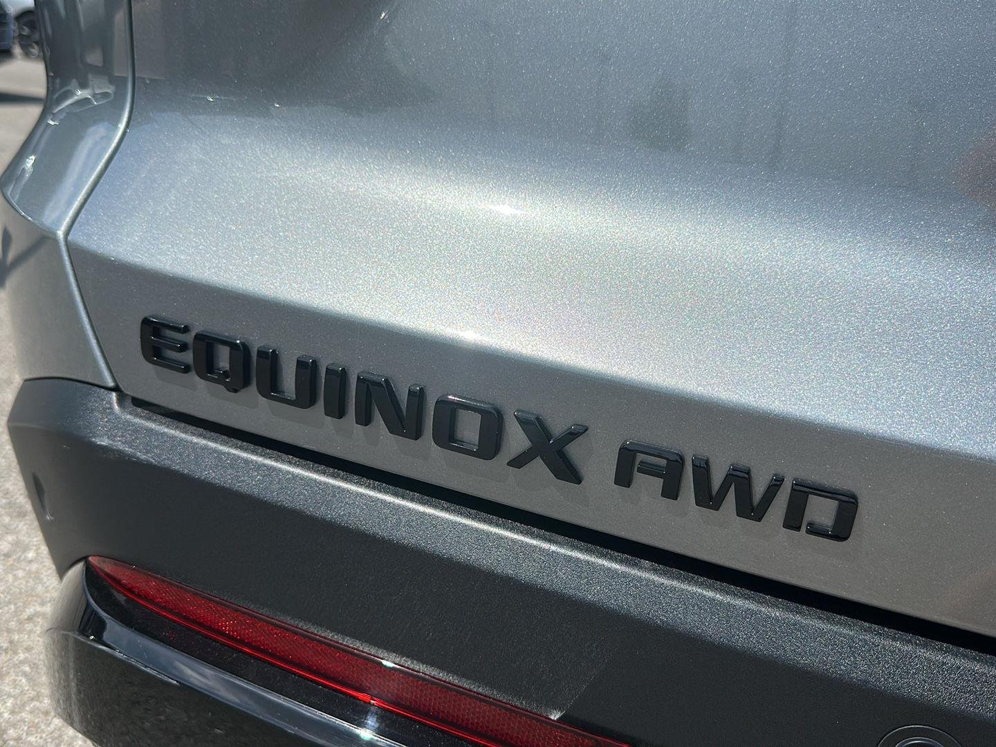 Used 2025 Sterling Gray Metallic Chevrolet AWD RS image 4