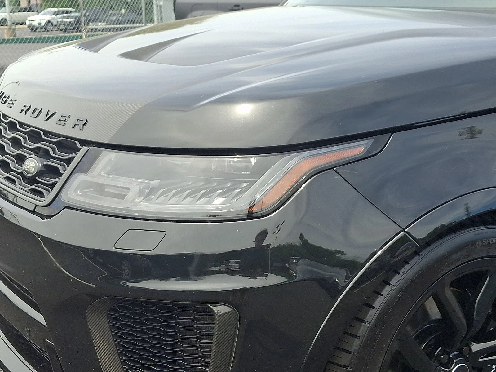 Used 2020 Black Land Rover SVR image 12