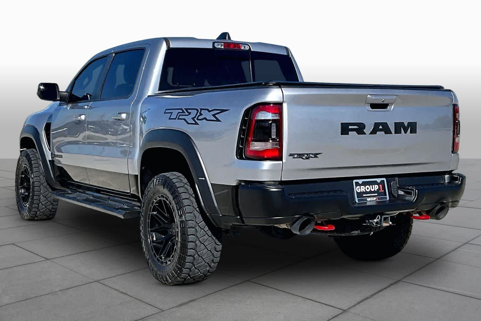Used 2021 Billet Silver Metallic Clearcoat Ram TRX image 12