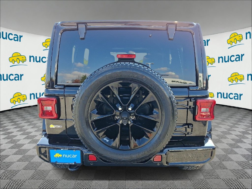 Used 2020 Black Jeep Unlimited Sahara High Altitude image 6
