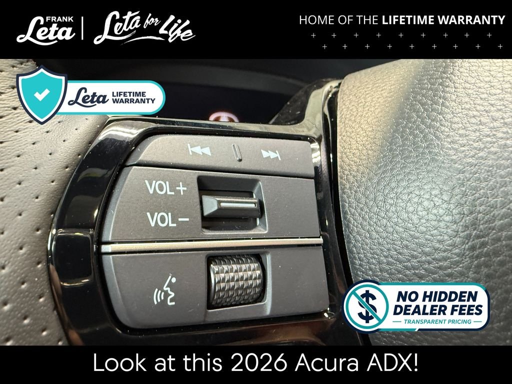 New 2026 Crystal Black Pearl Acura w/A-Spec Package image 21