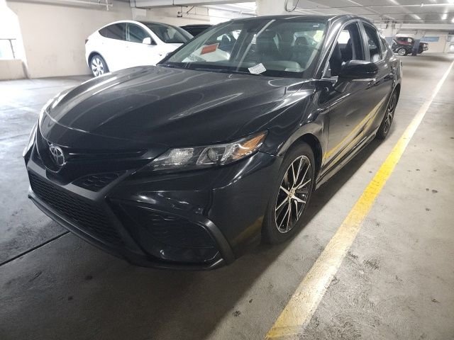 Used 2021 Black Toyota SE image 4