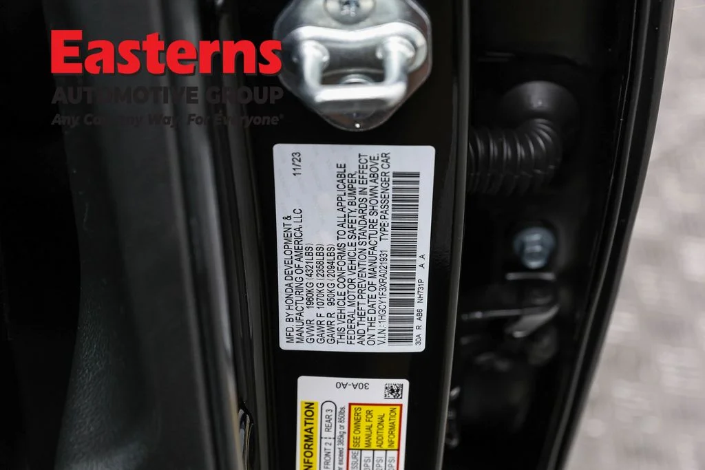 Used 2024 Black Honda EX image 35