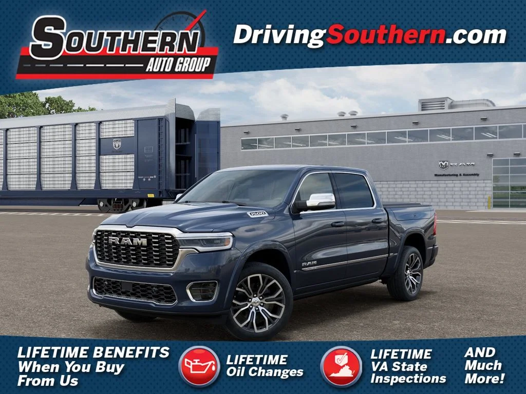 New 2026 Forged Blue Metallic Exterior Paint RAM Tungsten image 1