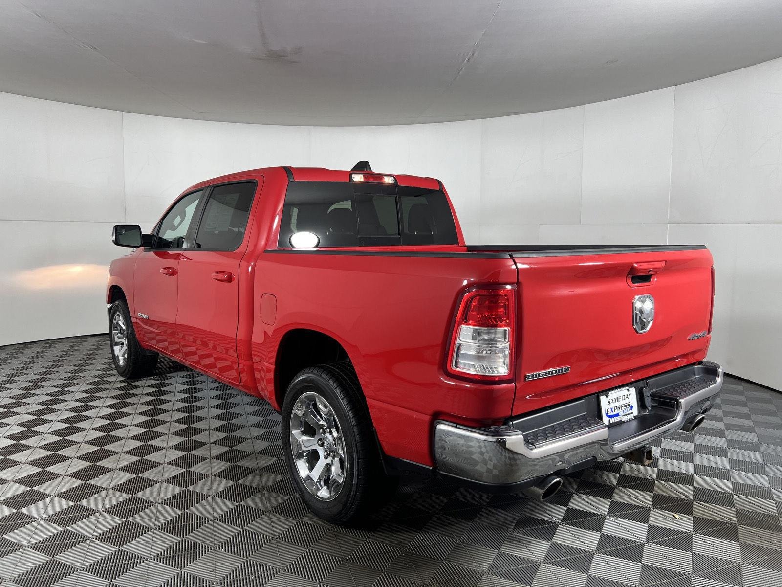 Used 2022 Flame Red Clearcoat Ram Big Horn image 6