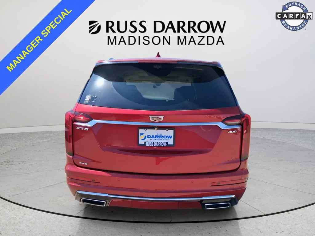 Used 2023 Red Cadillac Premium Luxury image 4