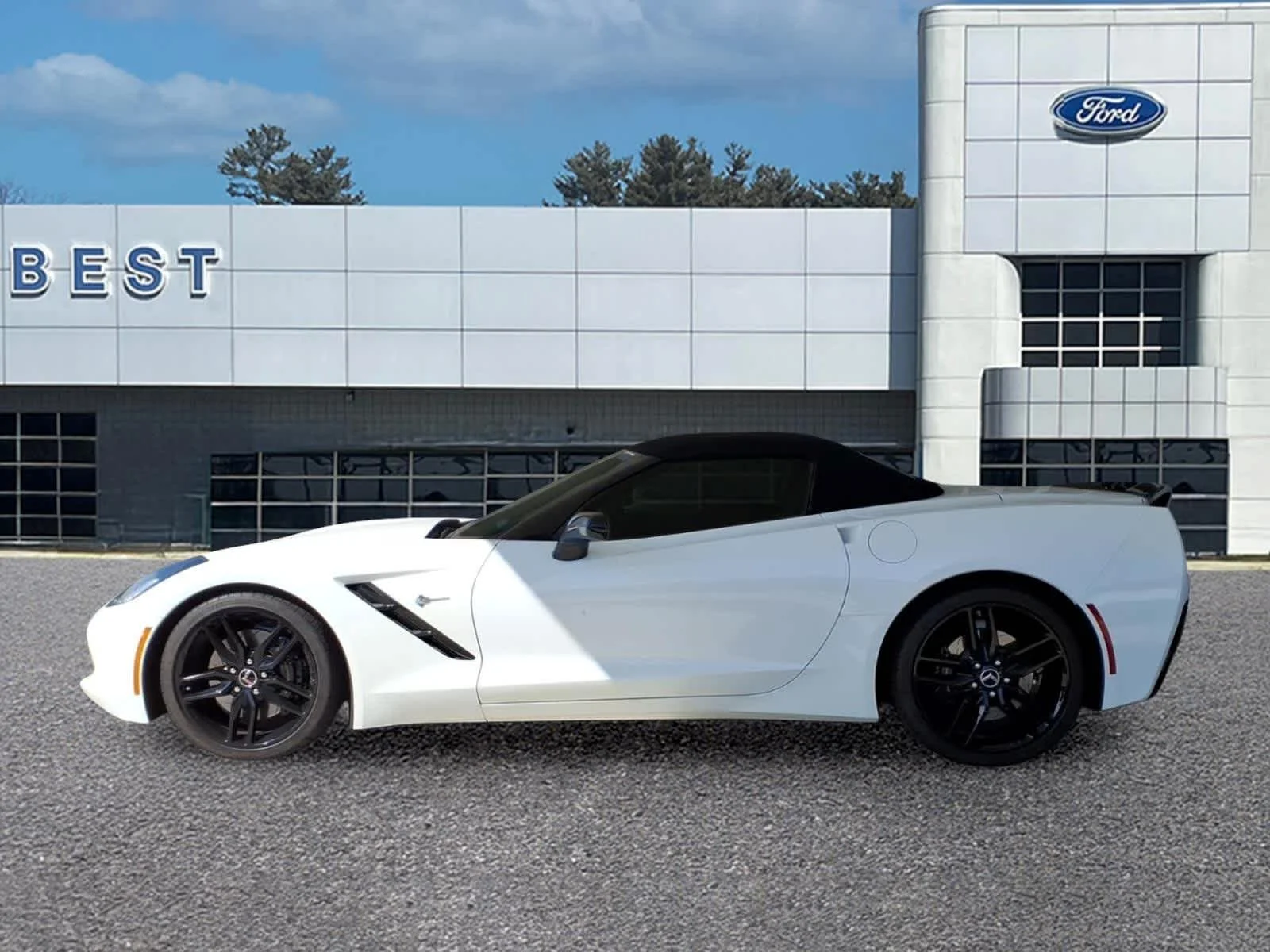 Used 2014 Arctic White Chevrolet Z51 3LT image 2