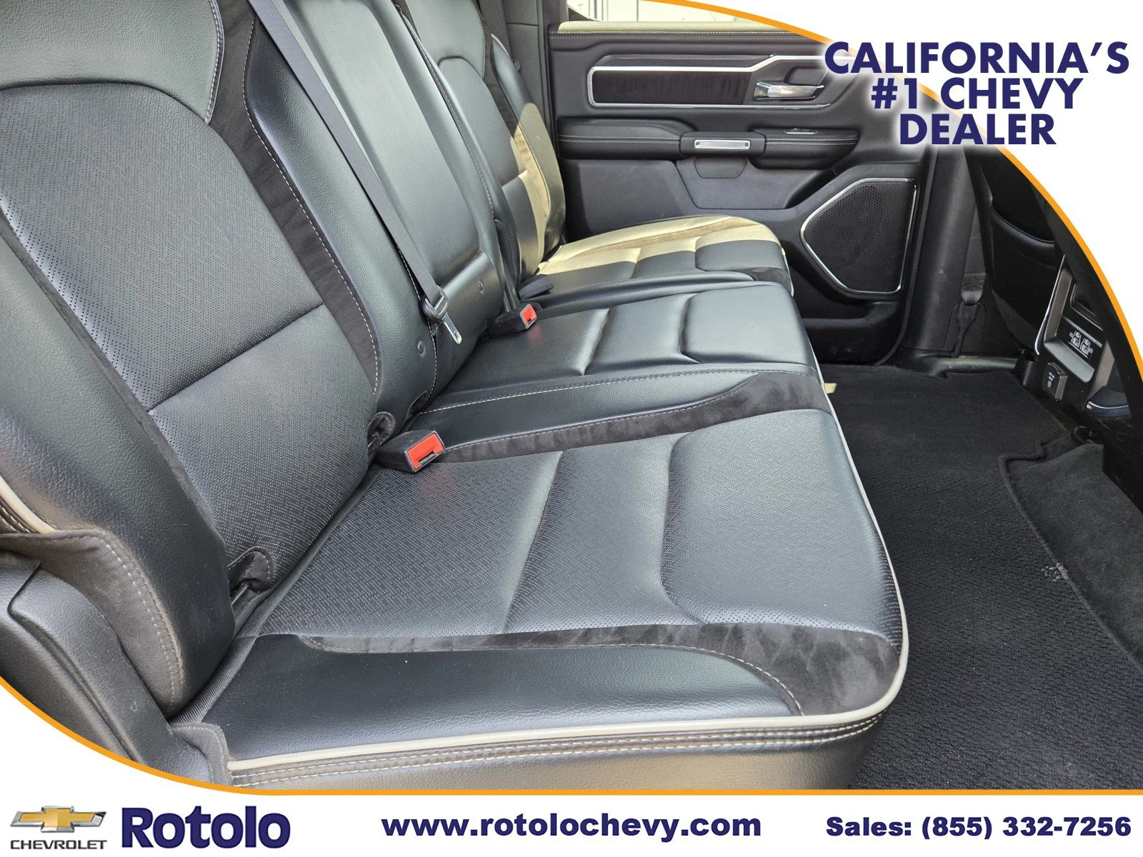 Used 2024 Diamond Black Crystal Pearlcoat Ram Laramie image 13