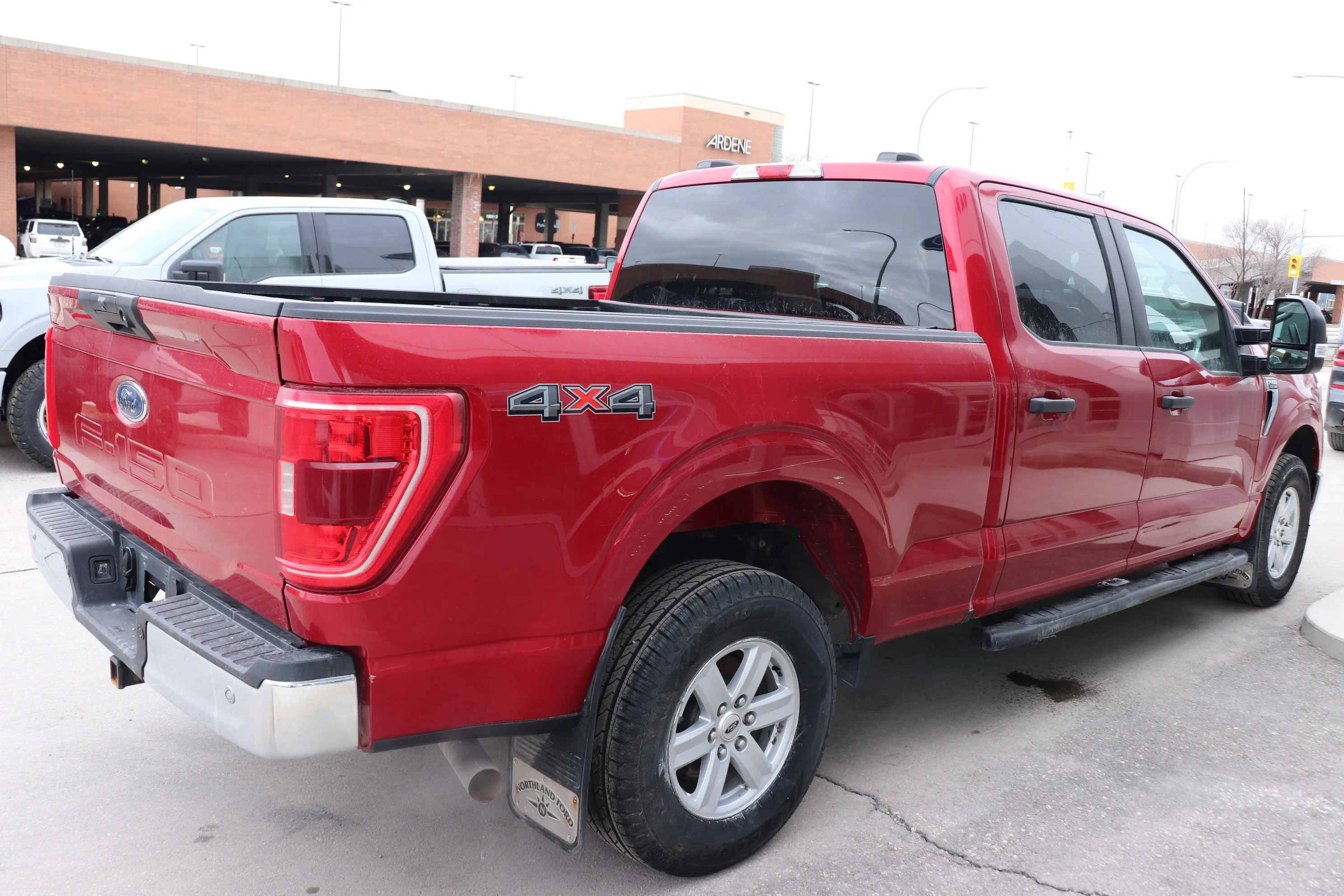 Certified Used 2022 Red Ford XL 4WD SuperCrew 5.5
