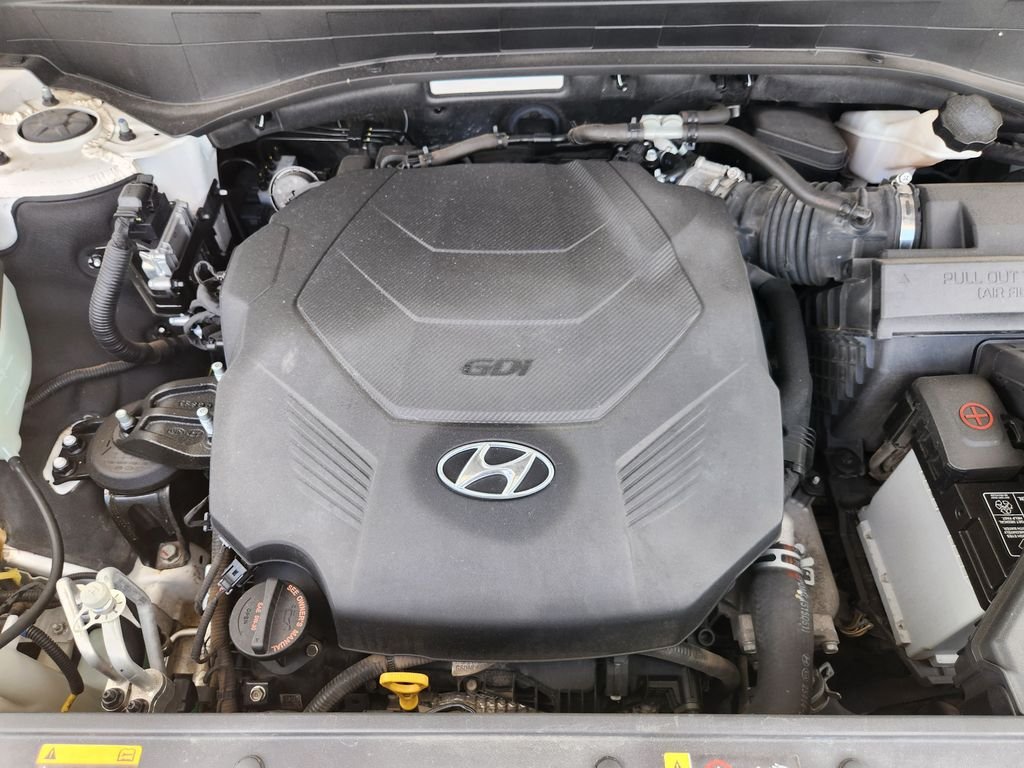 Used 2020 Hyper White Hyundai SEL image 34