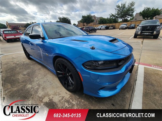 Used 2023 Blue Dodge Scat Pack image 1