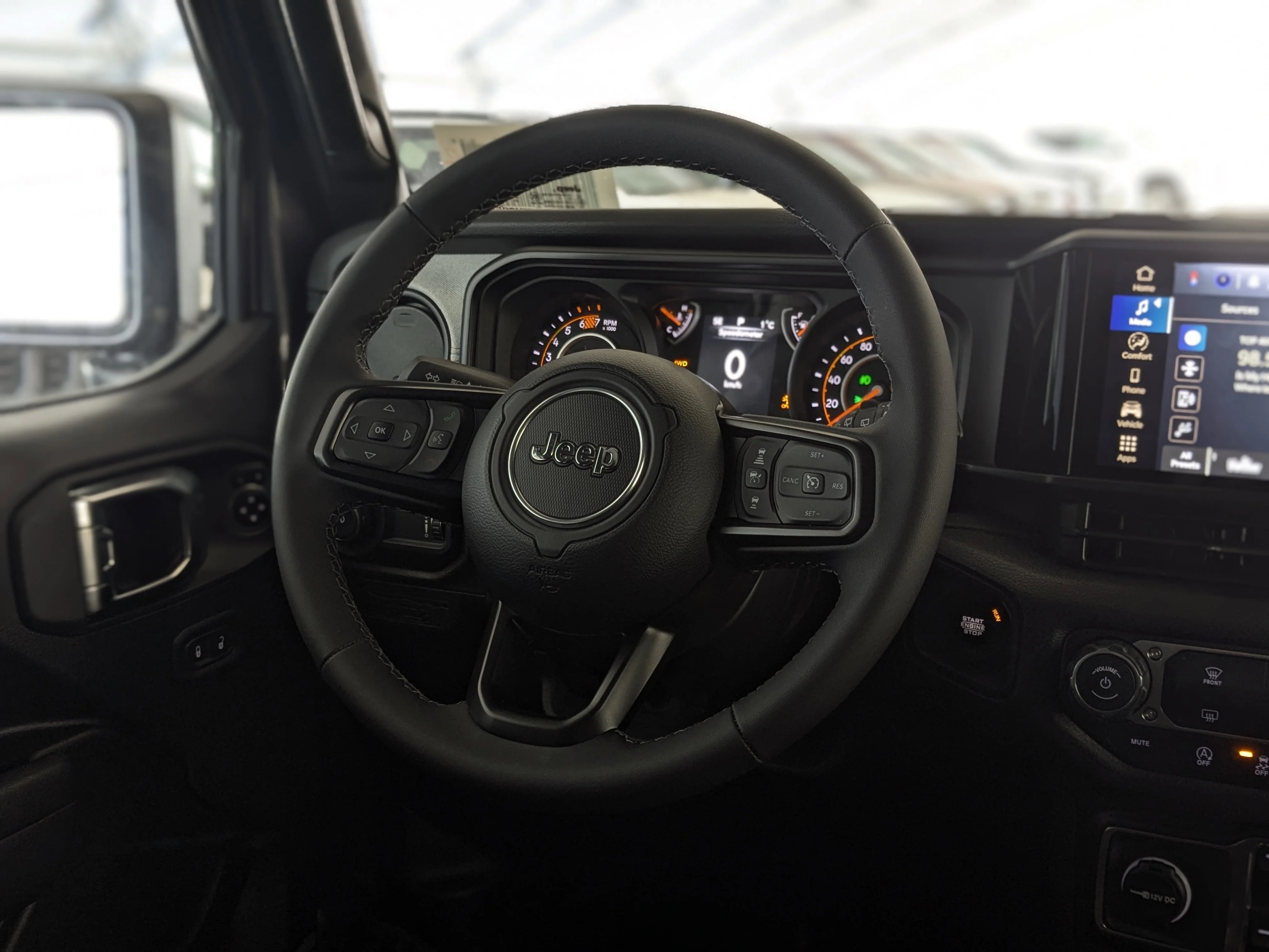 New 2026 Grey Jeep Sport S - - Gorilla Glass - 3-Piece Hardtop - Adaptive Cruise - Remote Start & tons more! image 15
