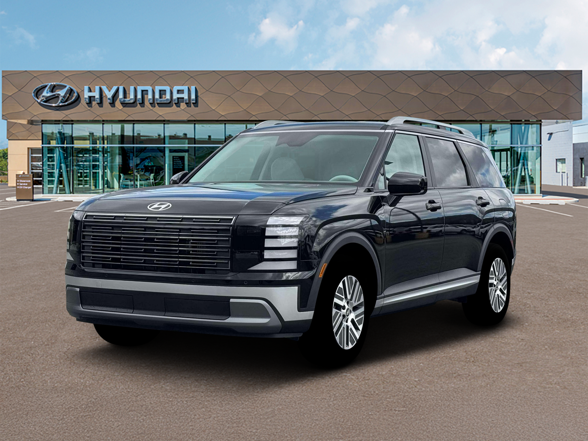New 2026 Black Hyundai SEL 7P image 1