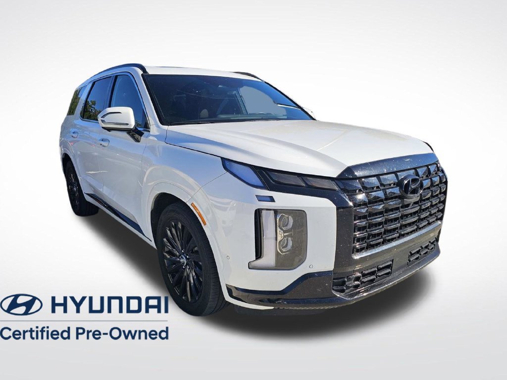 Certified Used 2025 White Hyundai Calligraphy Night Edition image 1