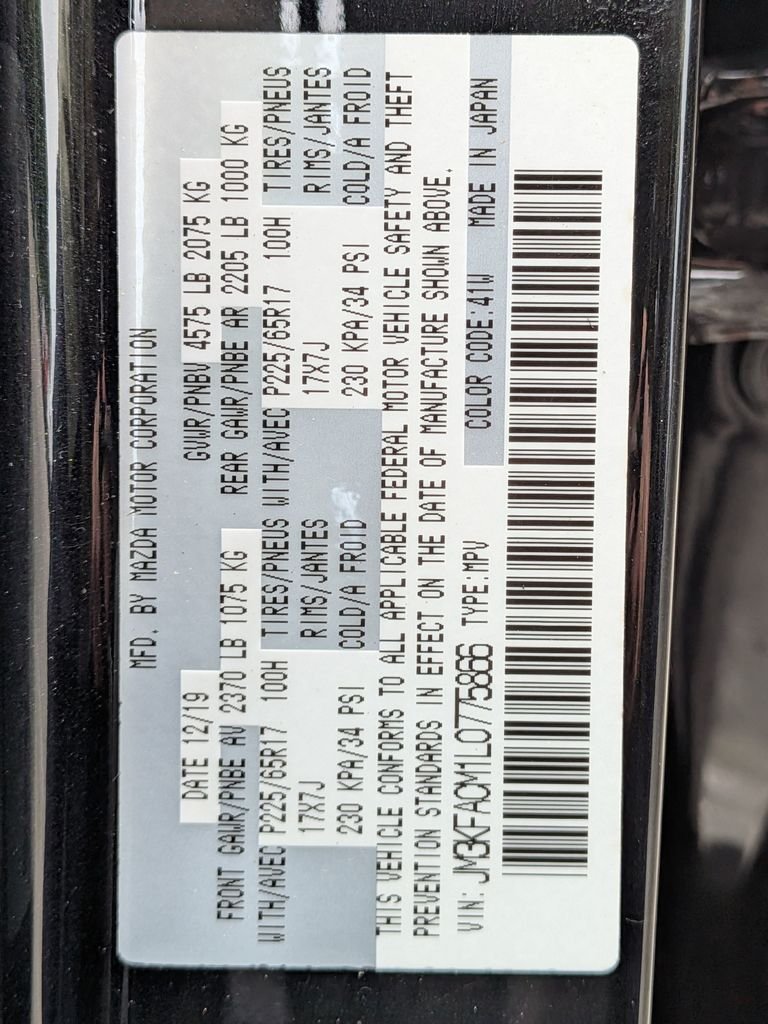 Used 2020 Black Mazda Touring image 32