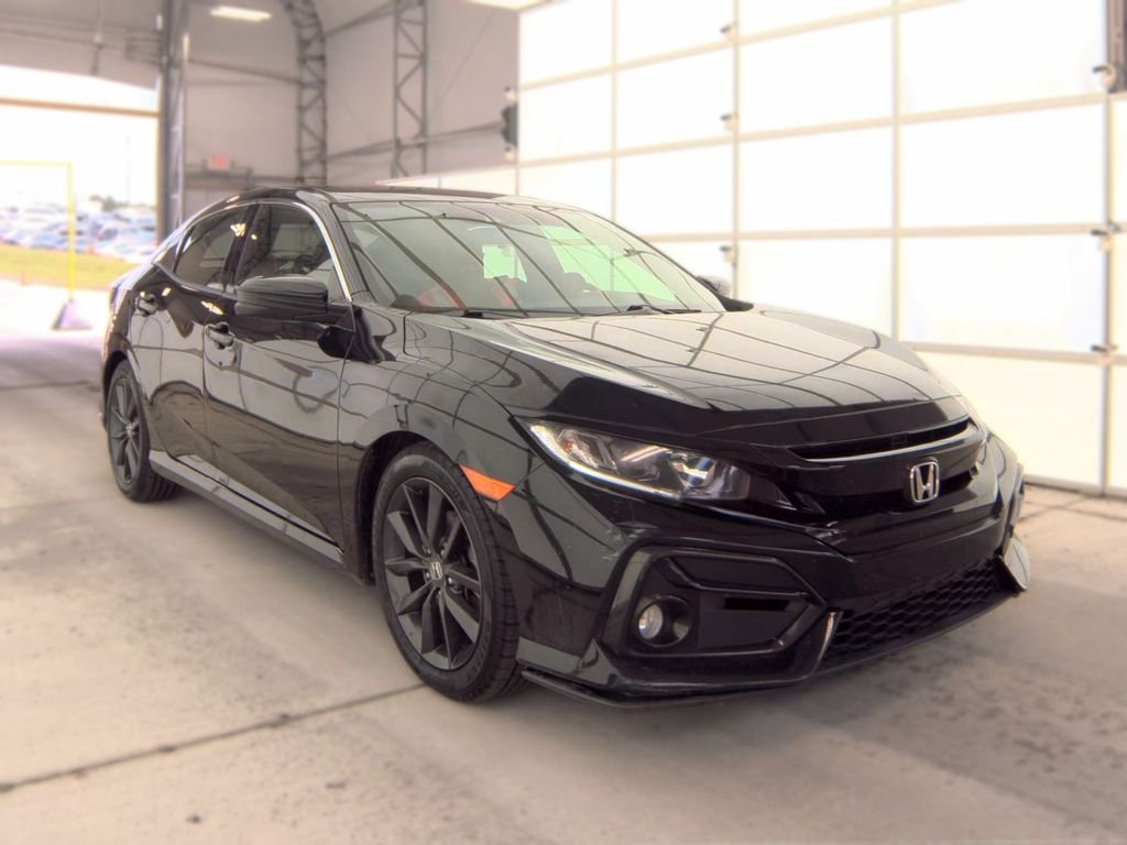 Used 2021 Crystal Black Pearl Honda EX image 3