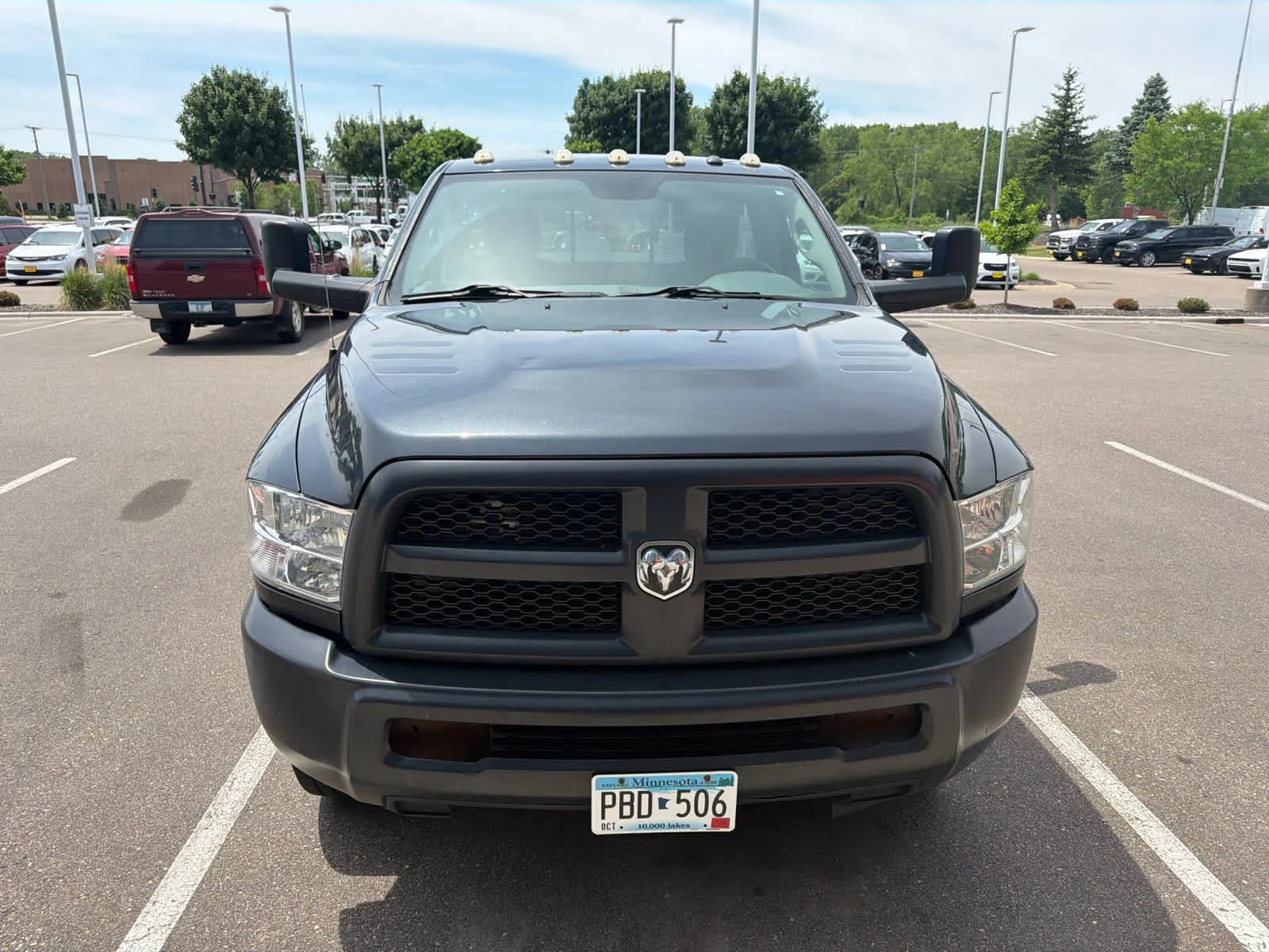 Used 2016 Maximum Steel Metallic Clearcoat Ram Tradesman image 3