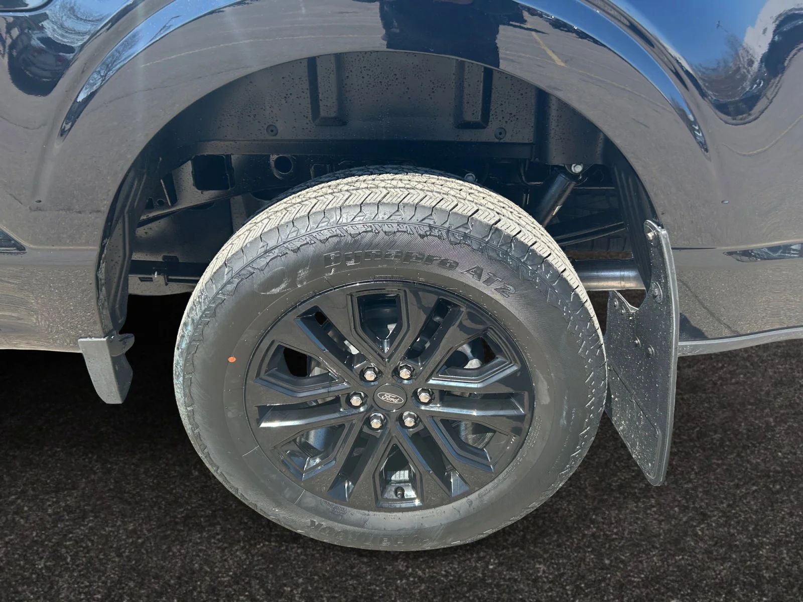 New 2026 Agate Black Metallic Ford Lariat image 9