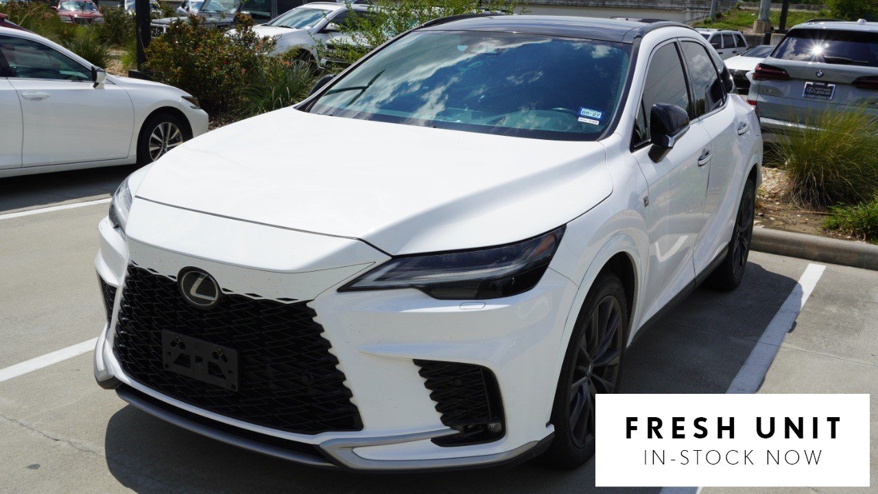 Certified Used 2023 White Lexus RX 350 F SPORT Handling image 1
