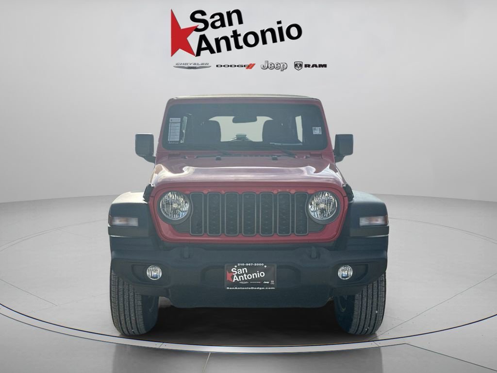 New 2026 Firecracker Red Clear-Coat Exterior Paint Jeep Sport image 4