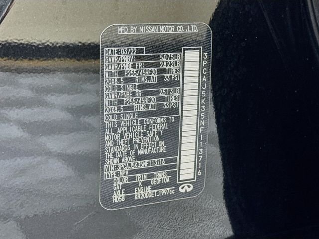 2022 INFINITI QX55 Essential - Photo 50