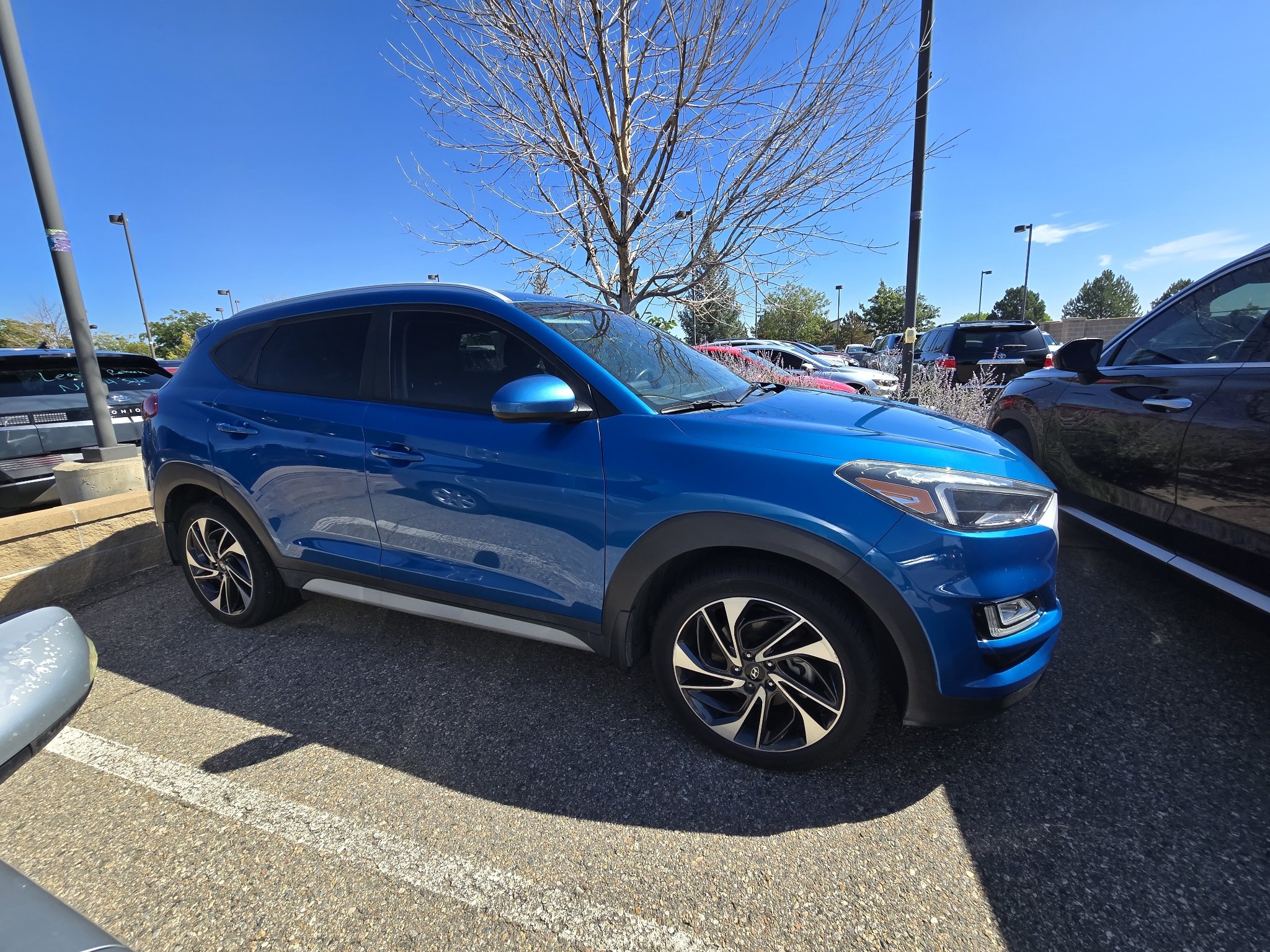 Used 2020 Aqua Blue Hyundai Sport image 15