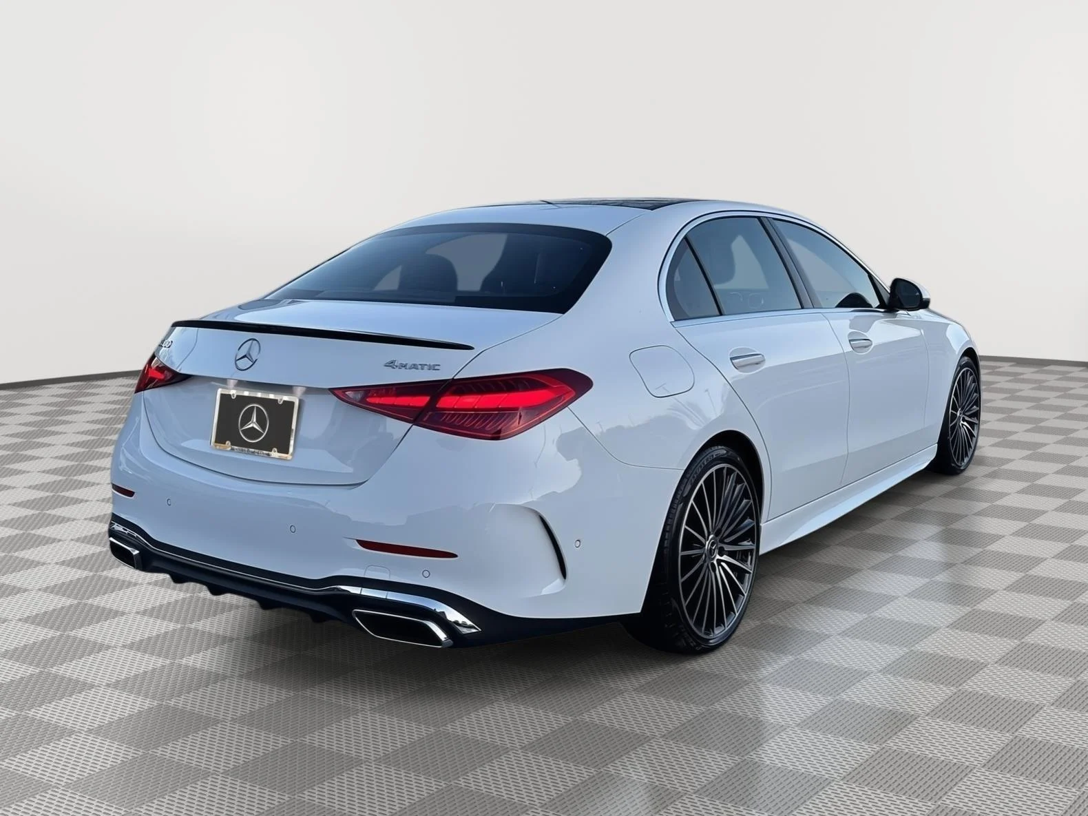 New 2026 Polar White Mercedes-Benz C 300 image 3
