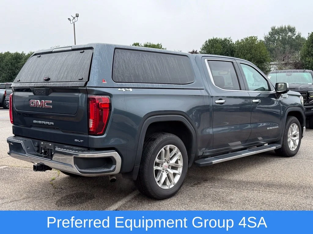 Used 2021 DARK SKY METALLIC GMC SLT image 9