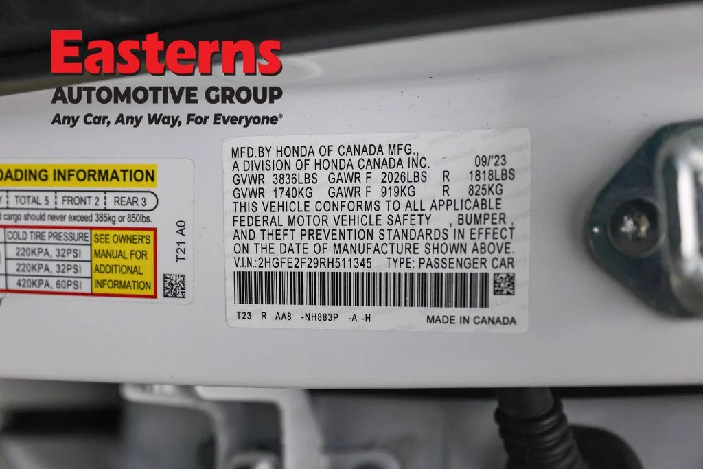 Used 2024 White Honda LX image 32