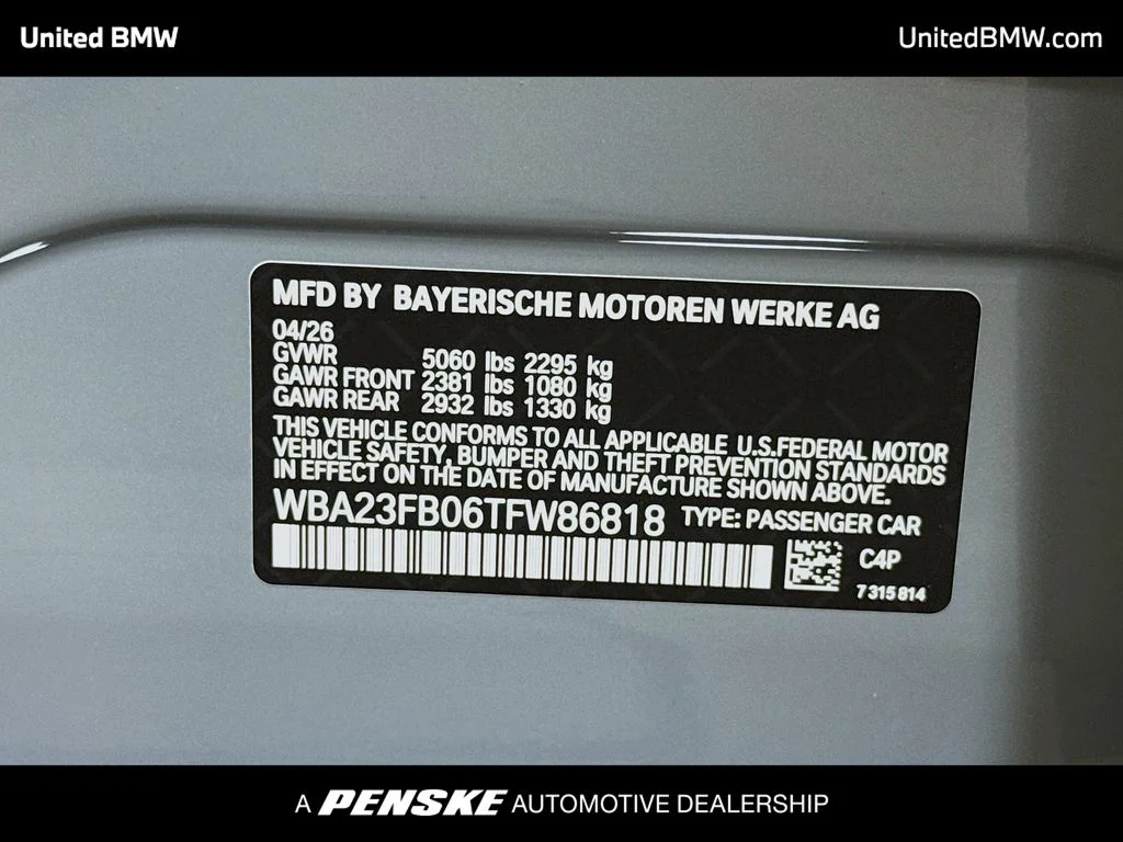 New 2026 Brooklyn Grey Metallic BMW 430i Gran Coupe image 15