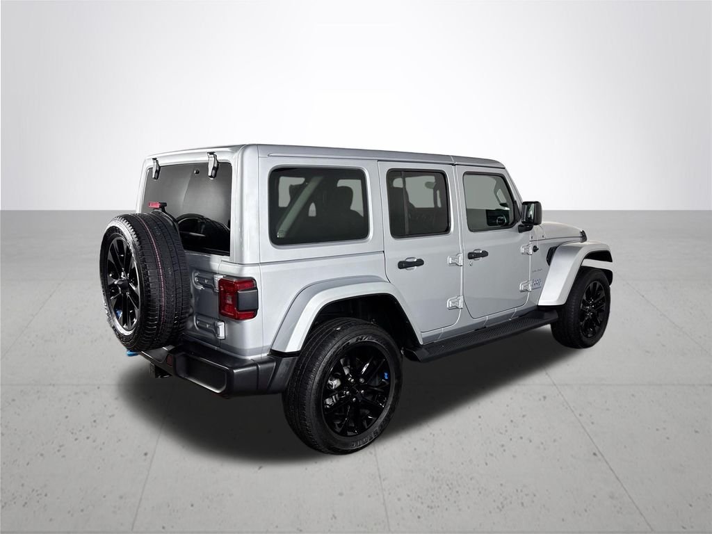 Used 2023 Silver Jeep Sahara 4xe image 6