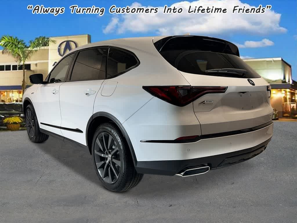 New 2026 Platinum White Pearl Acura w/A-Spec Package image 3
