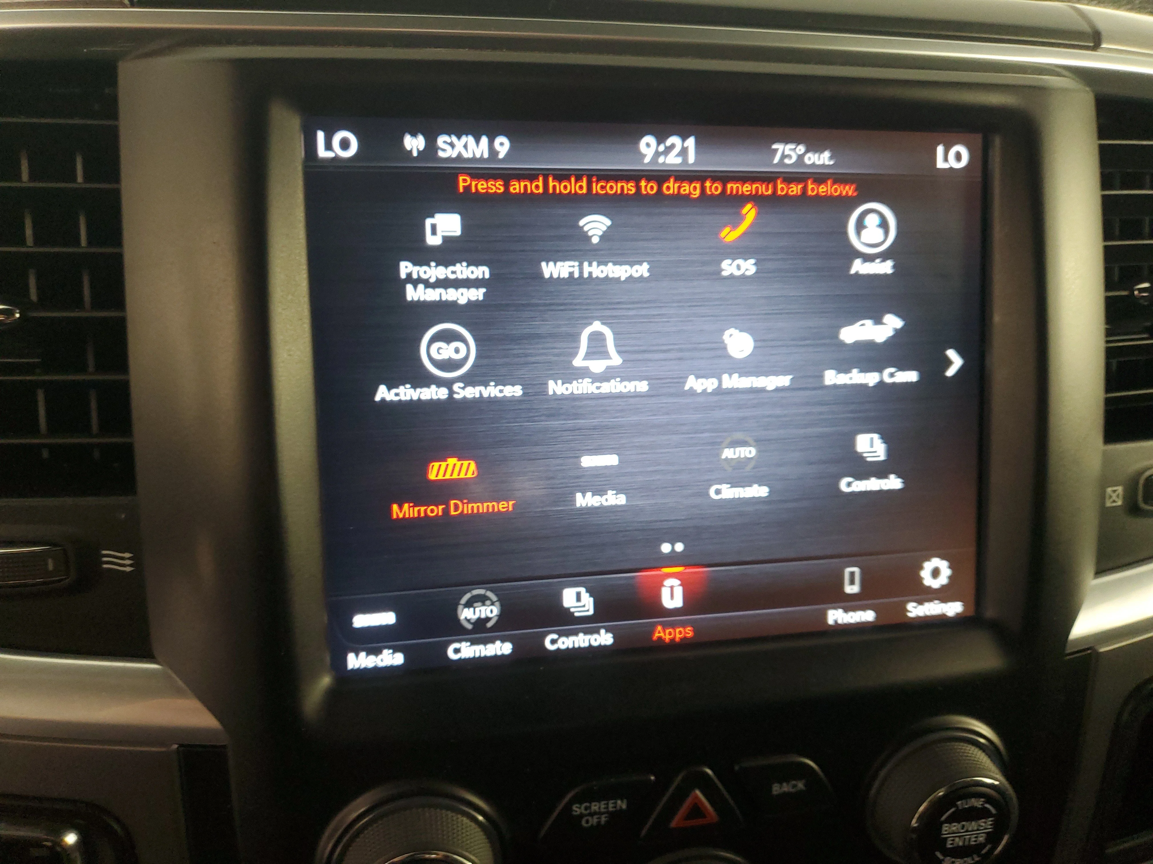 Used 2021 Diamond Black Crystal Pearlcoat Ram Warlock image 21
