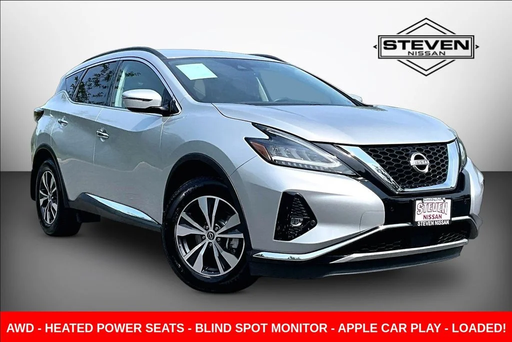 Certified Used 2024 Silver Nissan SV image 1