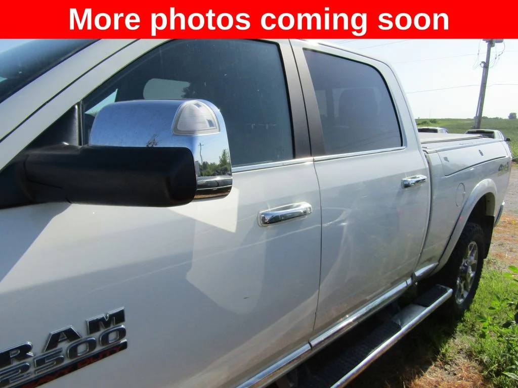 Used 2017 White Ram Laramie Longhorn image 2