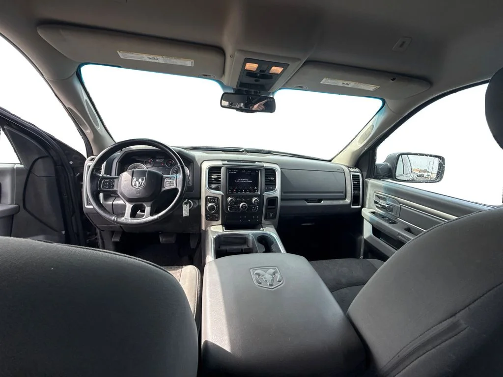 Used 2018 Brilliant Black Crystal Pearlcoat Ram Big Horn image 9
