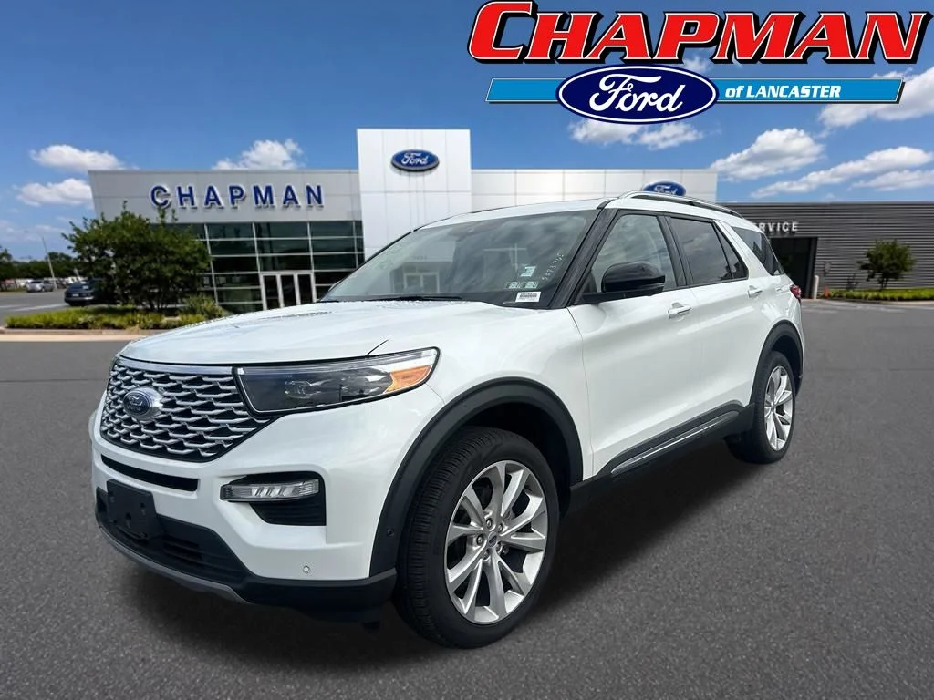 Used 2022 White Ford Platinum image 1