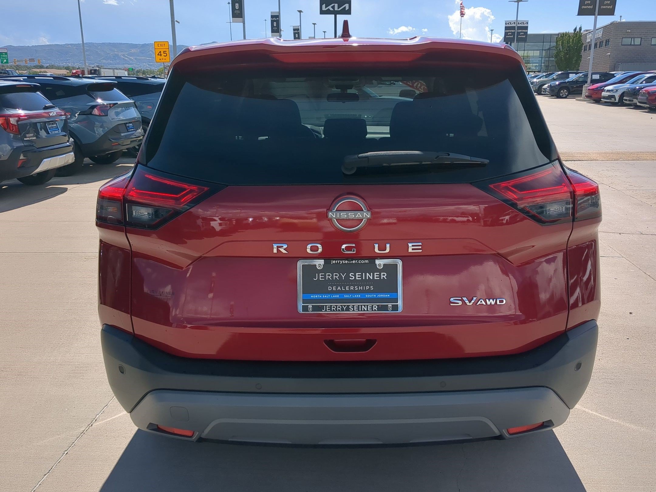 Certified Used 2023 Scarlet Ember Tintcoat Nissan SV image 5