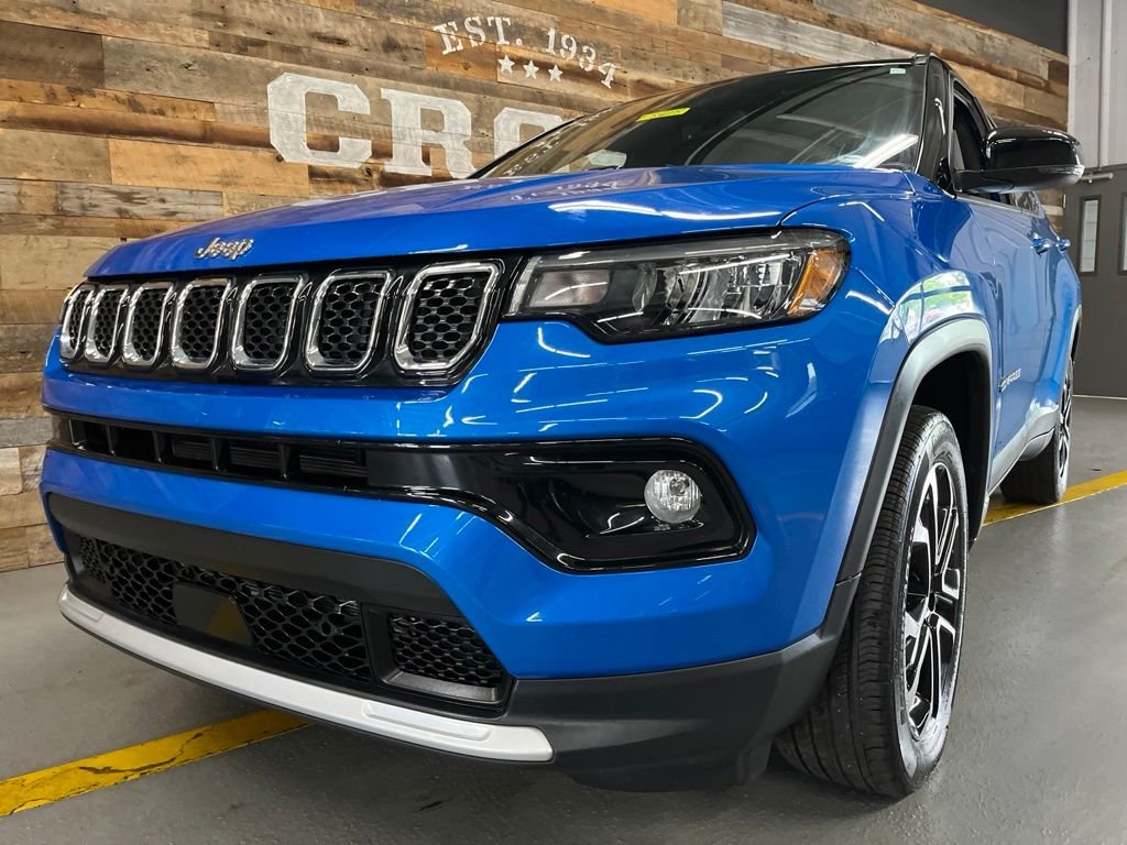 Used 2023 Laser Blue Jeep Limited image 52