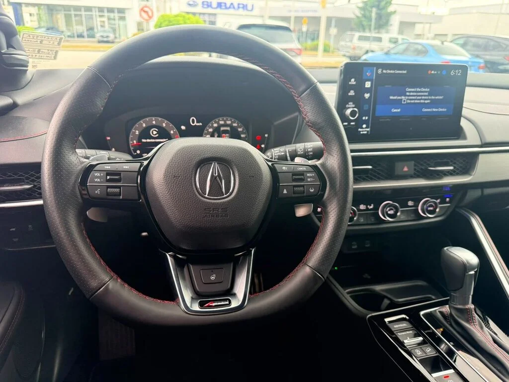 Used 2025 Crystal Black Pearl Acura Platinum Elite A-Spec Certified Pre-Owned   One Ow image 9
