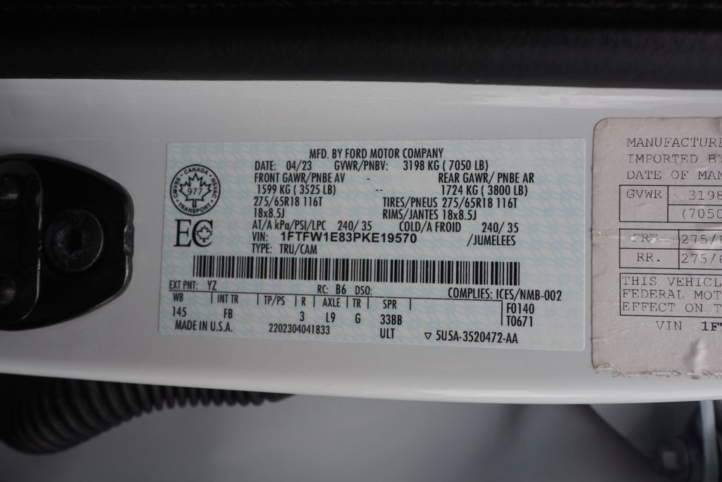 Used 2023 White Ford XLT image 30