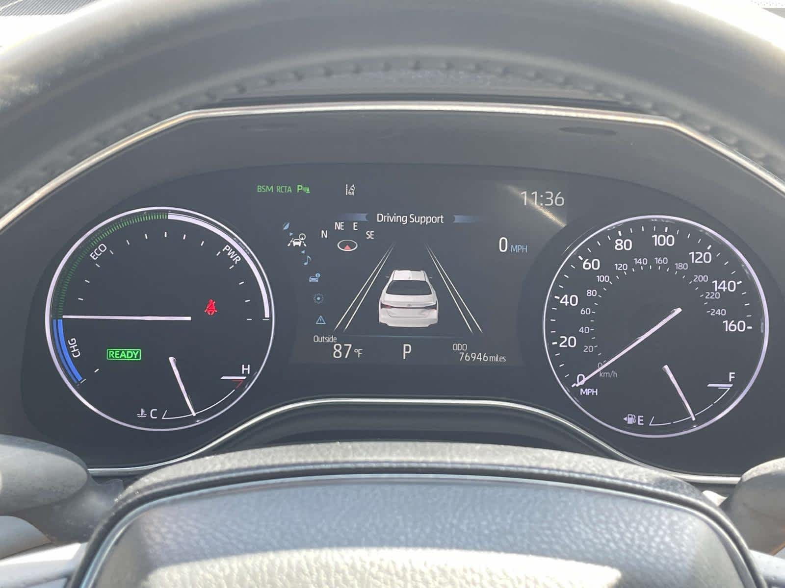 Used 2020 Ruby Flare Pearl Toyota Hybrid Limited image 3