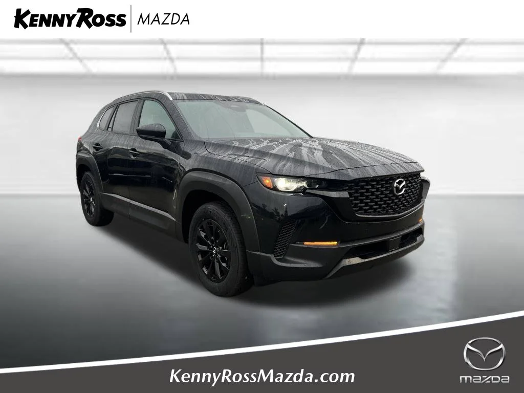 New 2026 Jet Black Mica Mazda Preferred AWD image 1