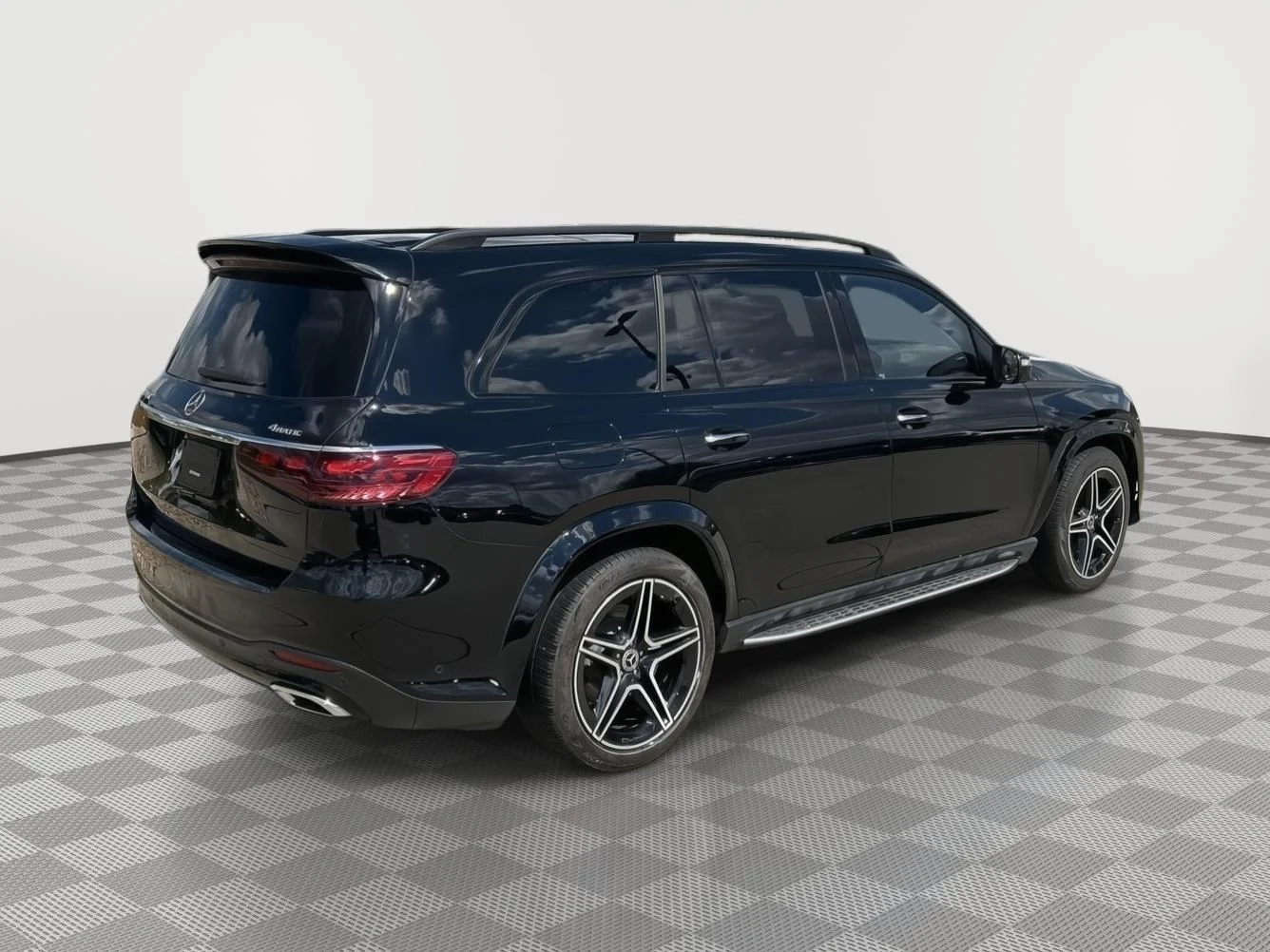 Certified Used 2025 Black Mercedes-Benz GLS 450 image 2