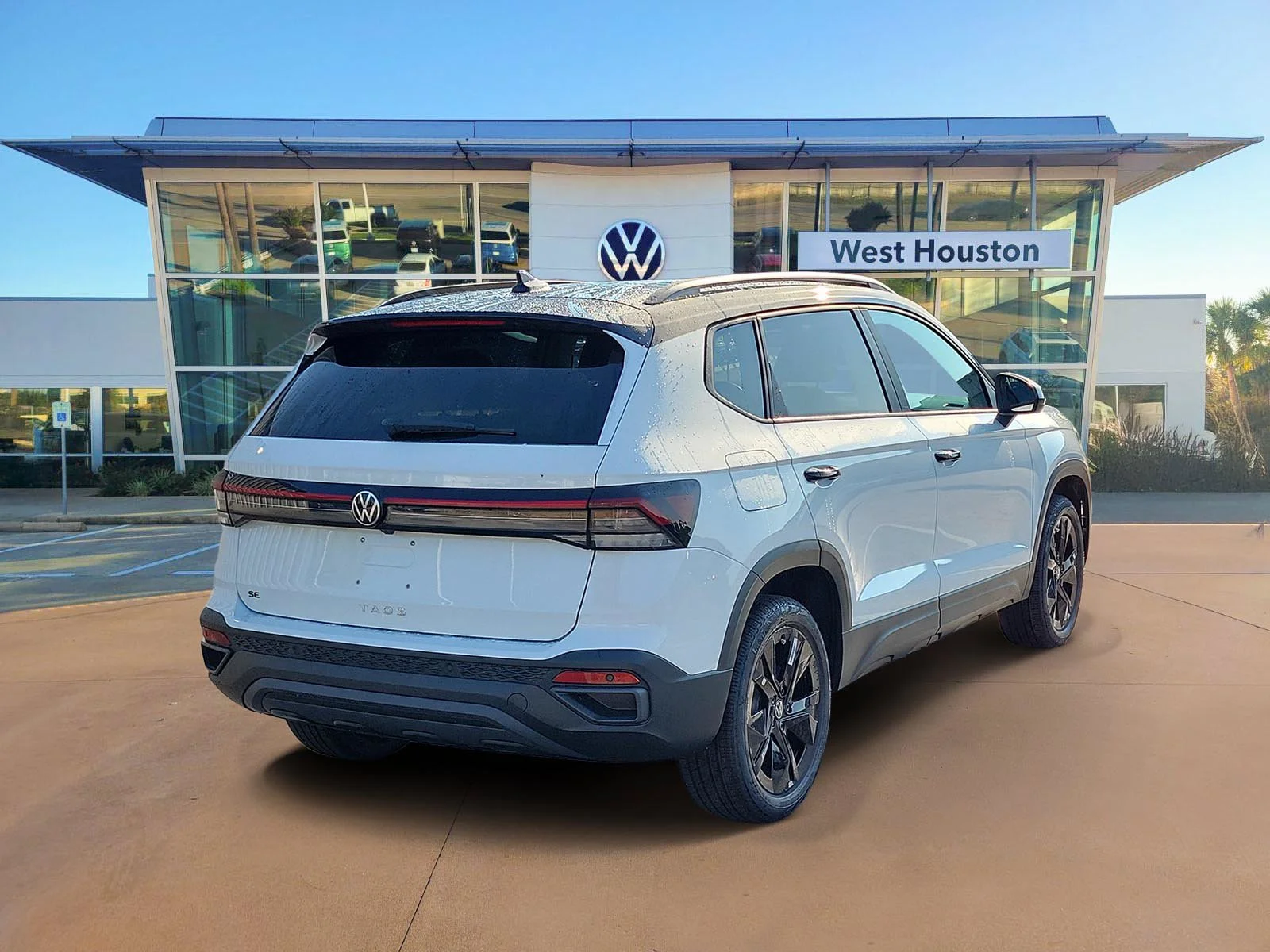 New 2027 White Volkswagen SE Black image 3