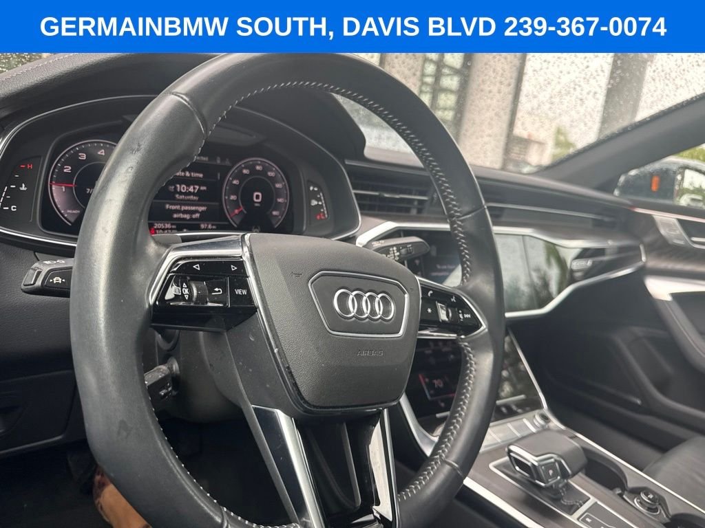 Used 2019 Triton Blue Audi 3.0T Premium Plus image 24